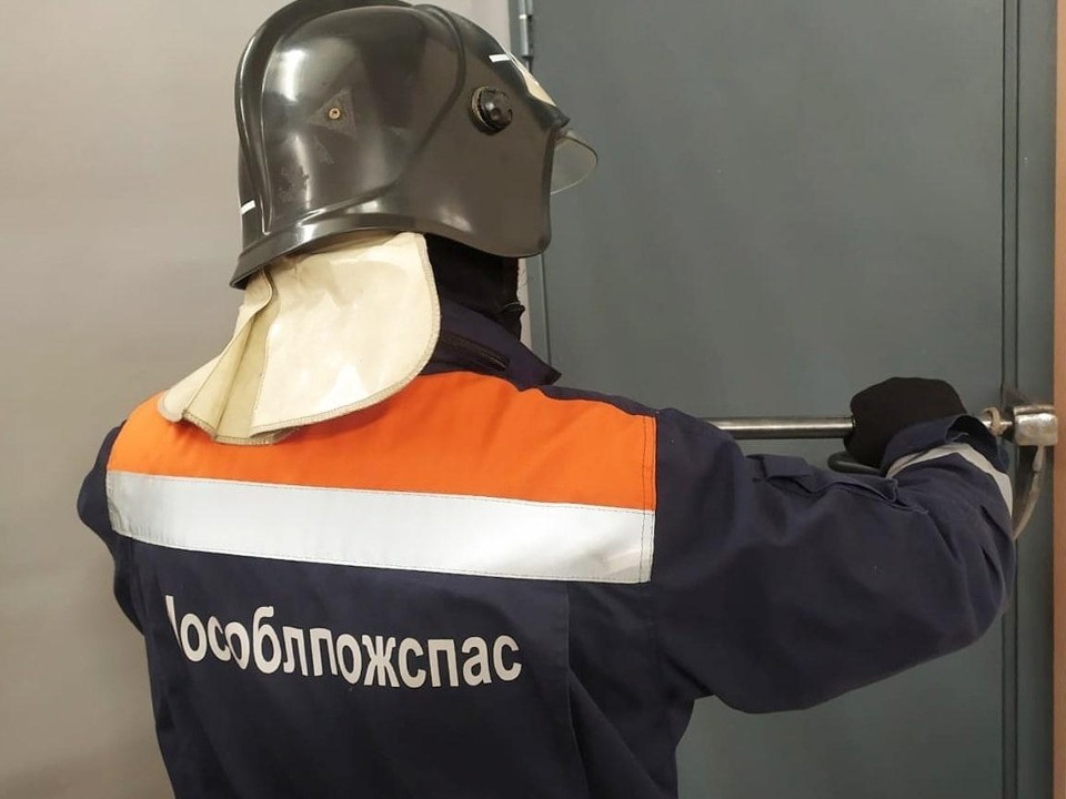 Подмосковные спасатели помогли жителям попасть в свои квартиры