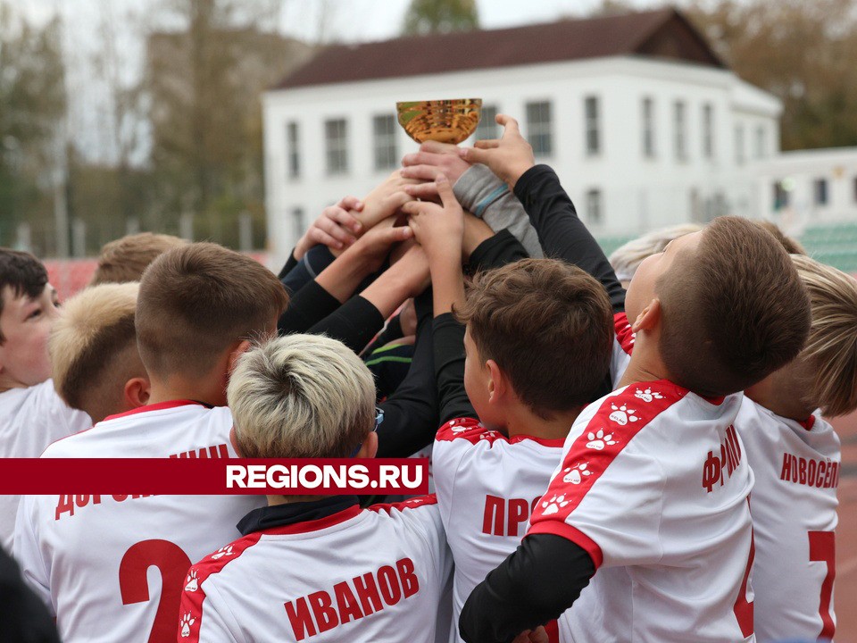 В Дмитрове завершился летний чемпионат по футболу среди детских команд