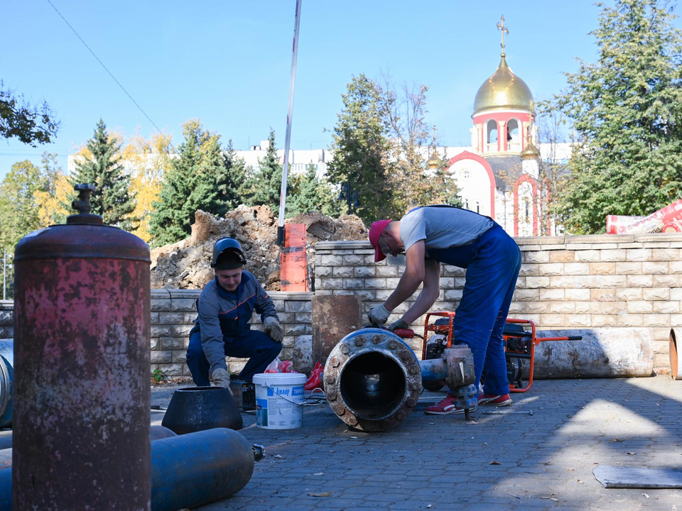 Реконструкция трубопроводов в Видном близится к завершению