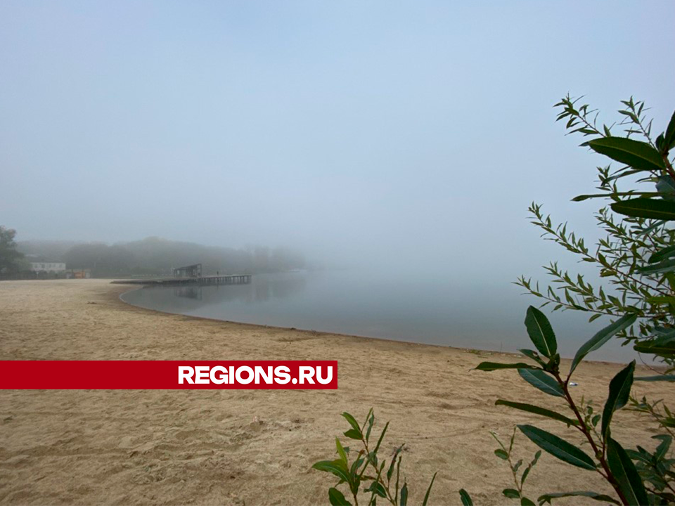 Густой туман накрыл Солнечногорск