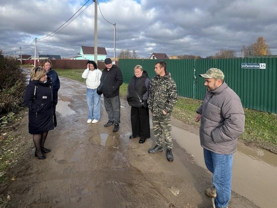 Территорию в деревнях Авдотьино, Нелидово и Малое Сытьково приведут в порядок к зиме