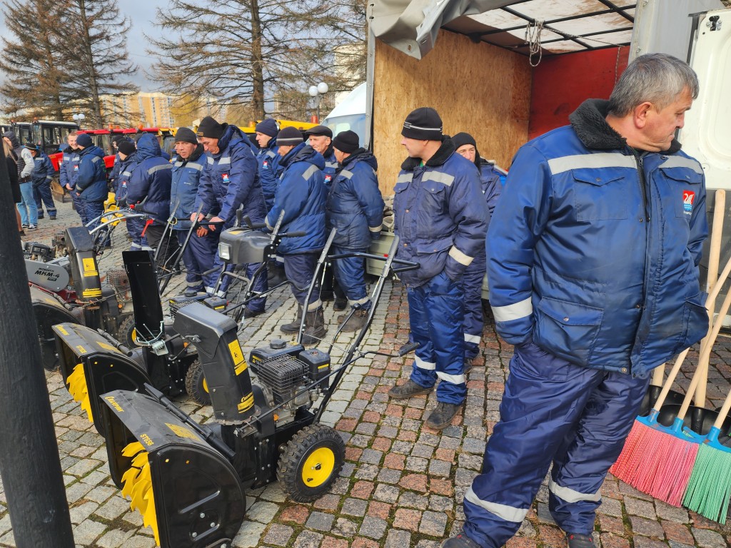 В Шатуре более 120 дворников будут убирать снег