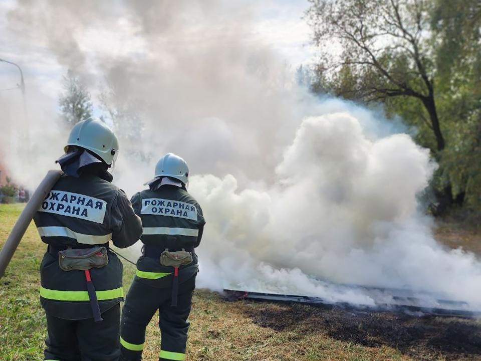 Дым над ногинским колледжем встревожил горожан