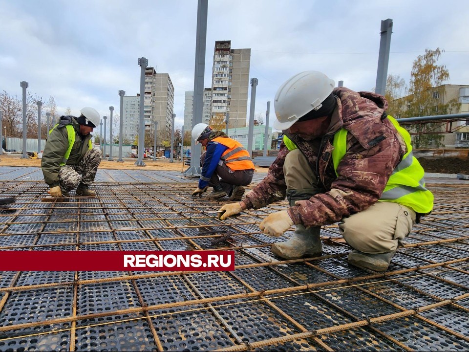 Фундамент нового магазина заложили в лобненском микрорайоне Букино