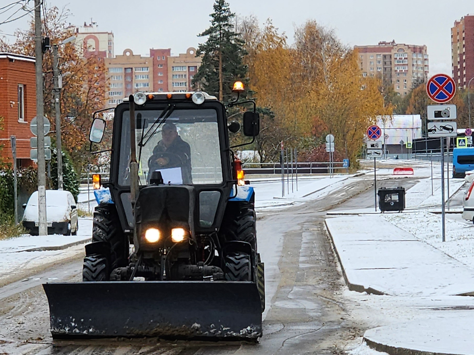 Власти отчитались о готовности к зимней уборке Люберец