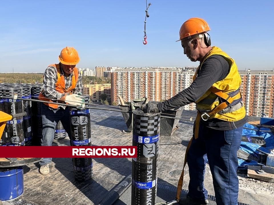 Без снега и льда в холода: «умные» воронки избавят от осадков крыши домов в Одинцове