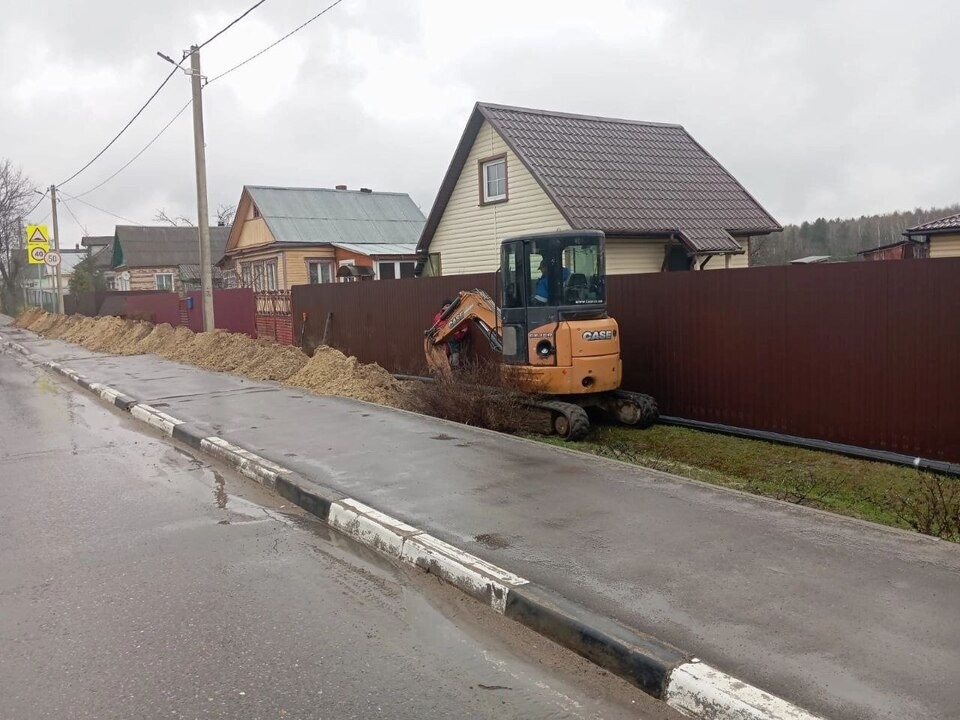 В Орехово-Зуеве завершено строительство нового газопровода