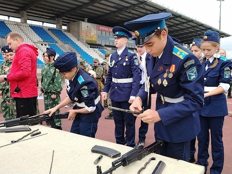 Юнармейцы участвовали в игре «Наследники Победы» в память Подольских курсантов