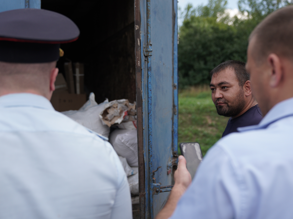 В Люберцах поймали и наказали «серых возчиков» мусора