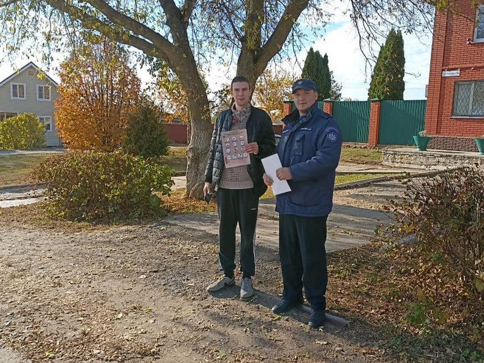 Спасатели поговорили с жителями Северного микрорайона о спасении жизни и имущества