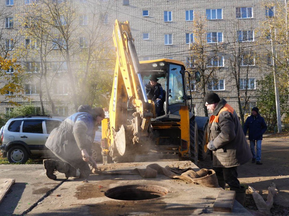 В Красногорске в нескольких домах и детских садах отключили воду и отопление для ремонта сетей