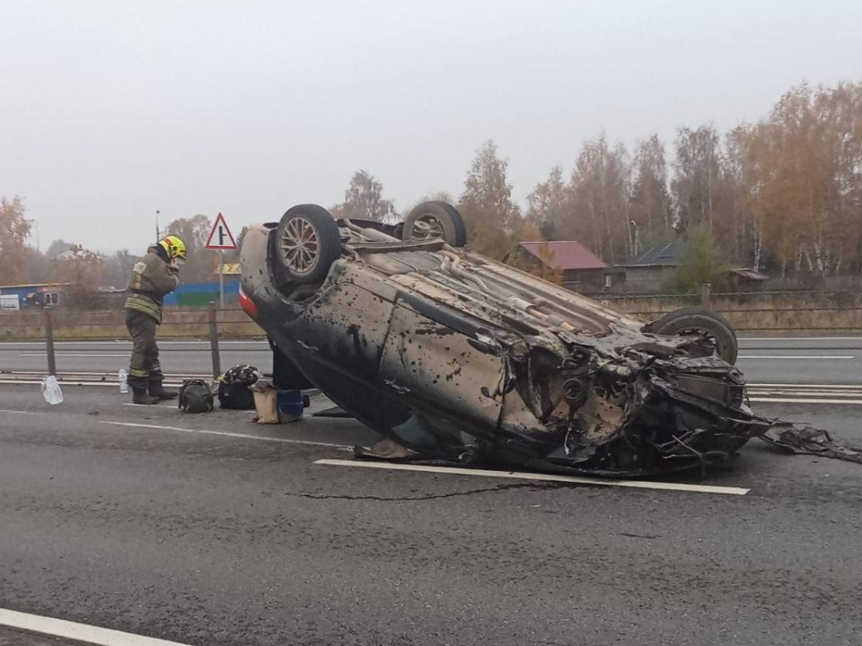 Спасатели пришли на помощь пострадавшим в ДТП на трассе М-5 «Урал»