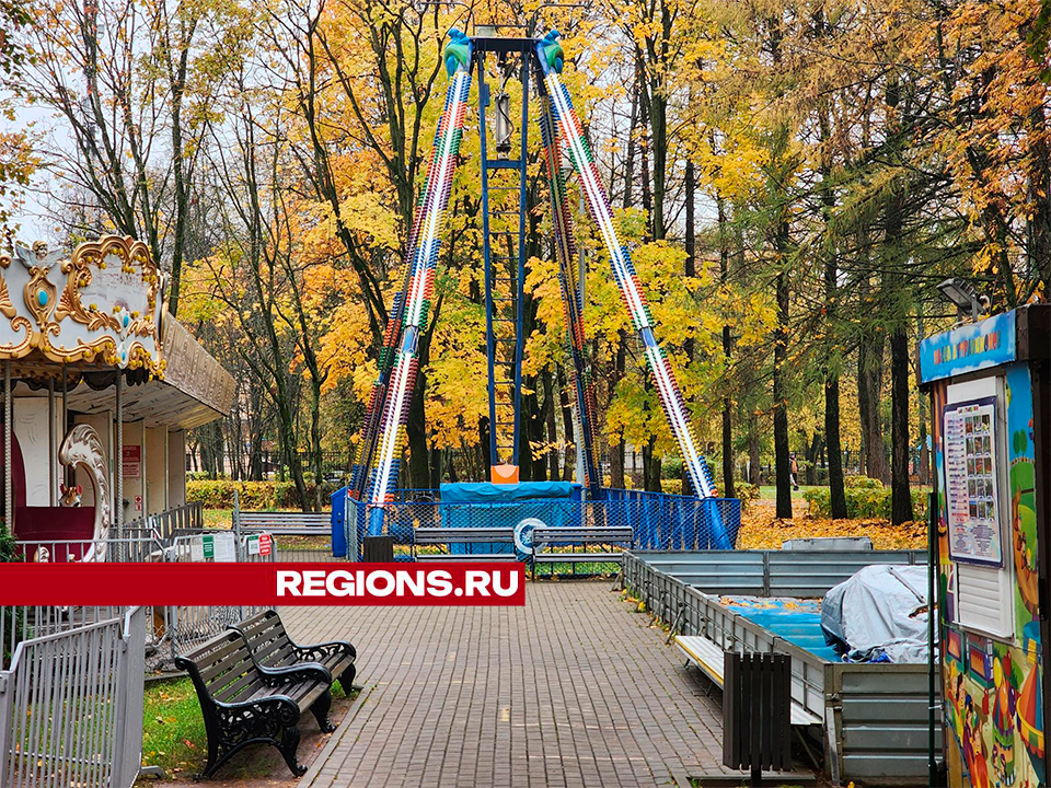 В Королеве готовят Центральный парк к зимнему сезону