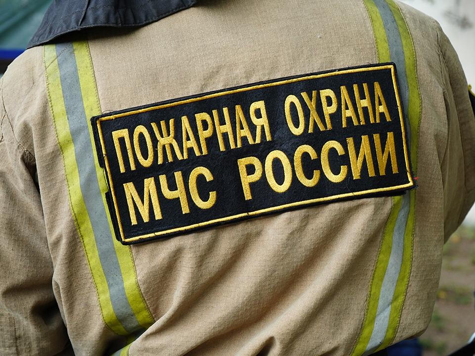 МЧС: открытое горение в Подольске ликвидировано