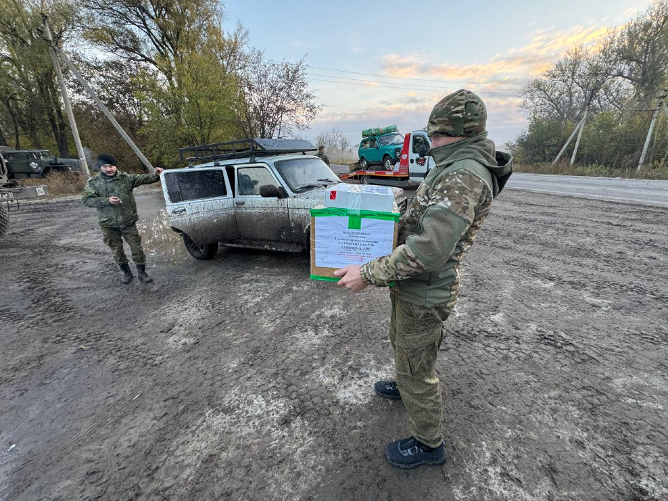 Машину для медроты и детекторы дронов передали бойцам СВО от жителей Павлово-Посадского городского округа