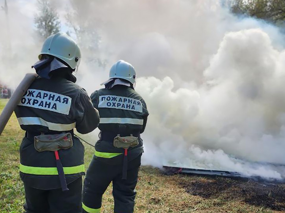 На кладбище Киово в Лобне произошел пожар, один человек погиб