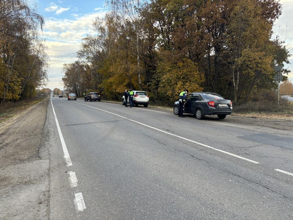 Дорожные патрули проверили трезвость водителей на дорогах Серебряных Прудов