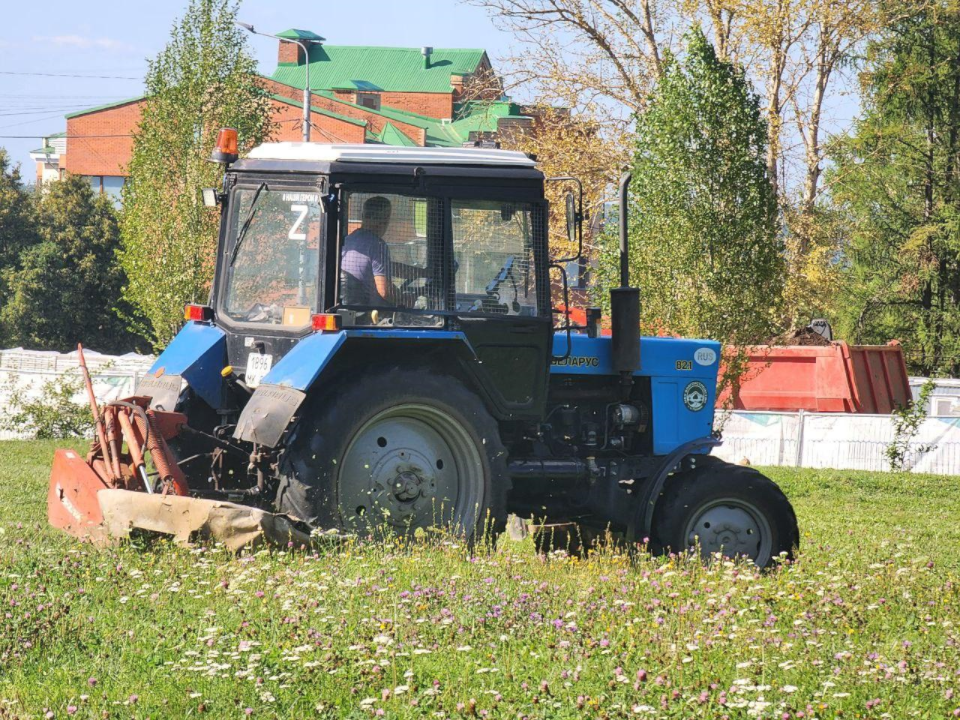 В Пущине назвали график покоса травы после середины августа