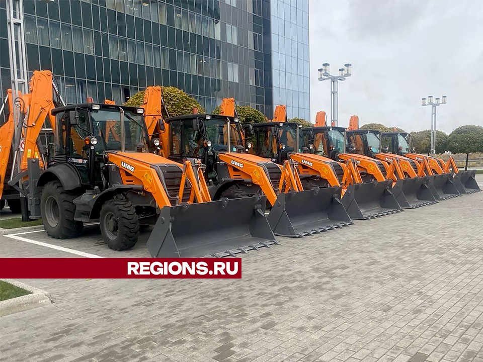 В Лосино-Петровский поступила новая техника для уборки снега