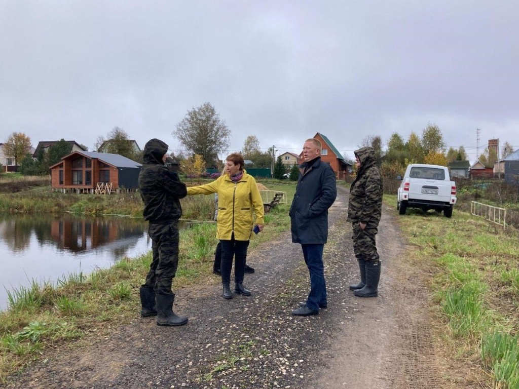 Новое освещение установят на улице Заречной в деревне Головинка