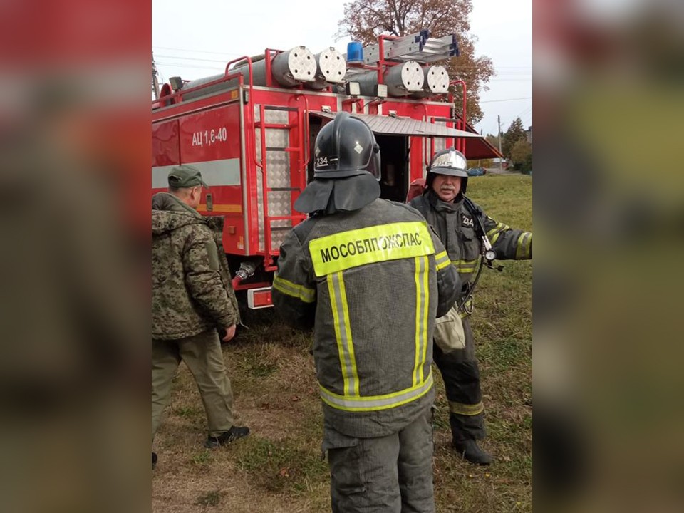 Шесть человек спасли из огня в Можайске