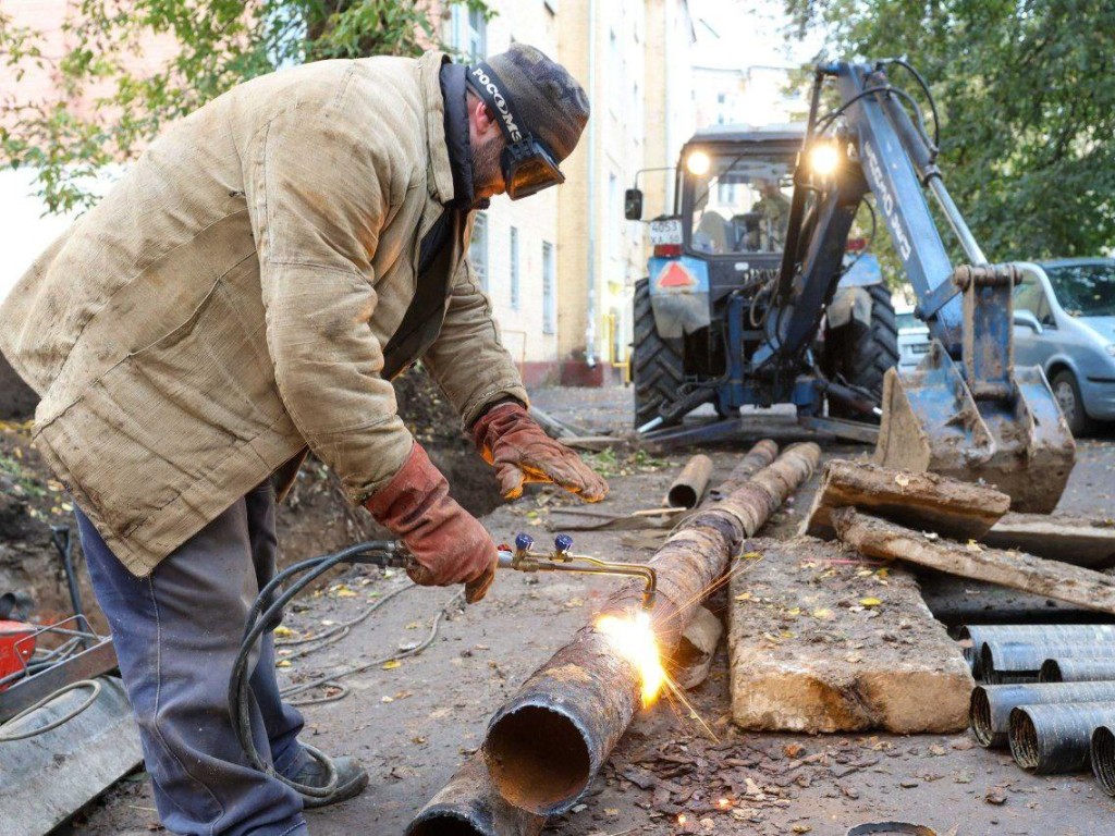 В Подольске заменили 18 километров магистральных теплосетей в течение лета