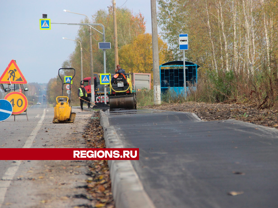 В Саввине ждут, когда у них закончат строительство тротуара