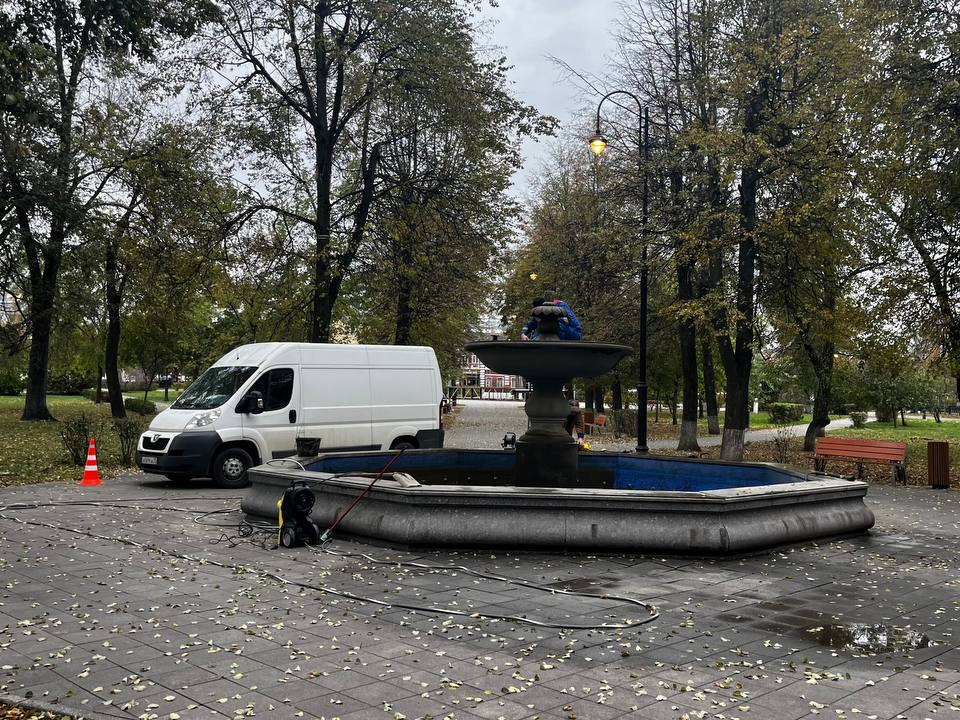 Городским фонтанам в Коломне помогут безопасно перезимовать