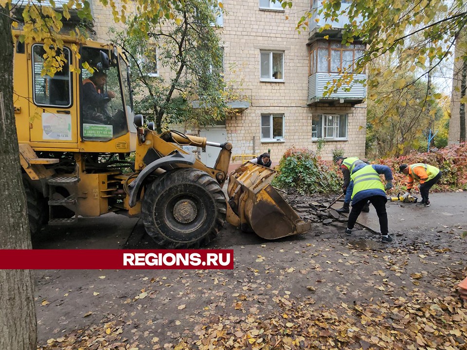 У домов на улицах Физкультурная и Ногина заасфальтируют подходы к подъездам