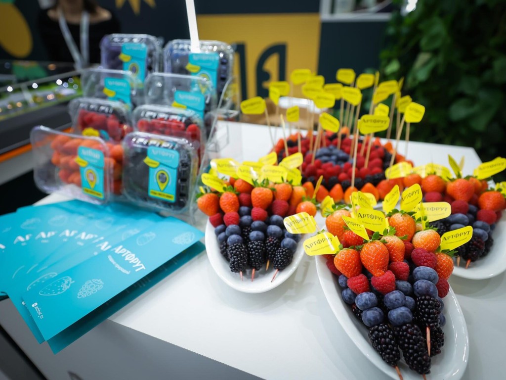 Клубнику, малину, голубику и ежевику представило Наро-Фоминское хозяйство на выставке «Золотая осень»