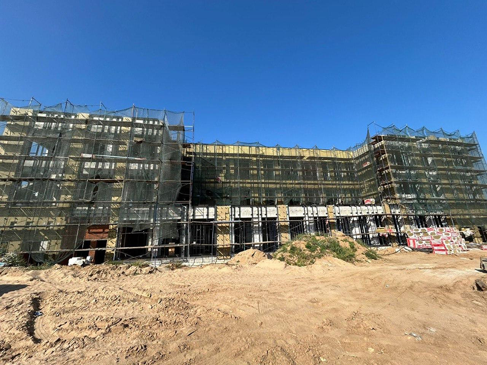 Готовность нового медцентра в Одинцовском округе превысила 50%