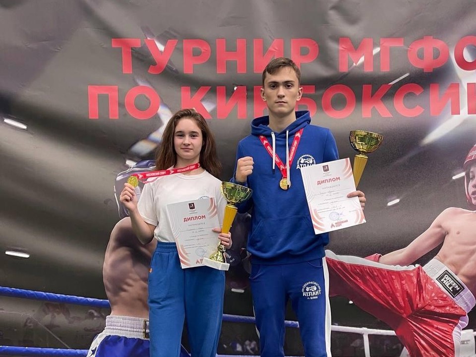 Кикбоксеры из Клина взяли золото на соревнованиях в столице
