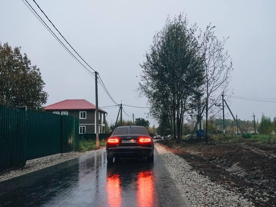 К сотням участков многодетных семей в Бекетово проложили новую дорогу