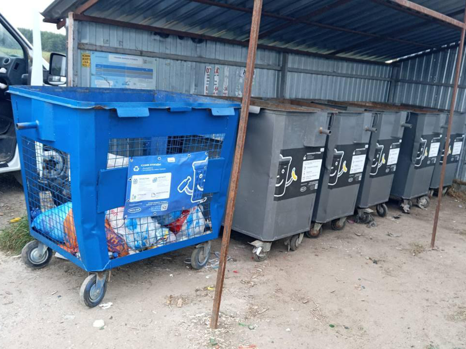 Свыше 1,6 тысячи мусорных баков установили в Чехове