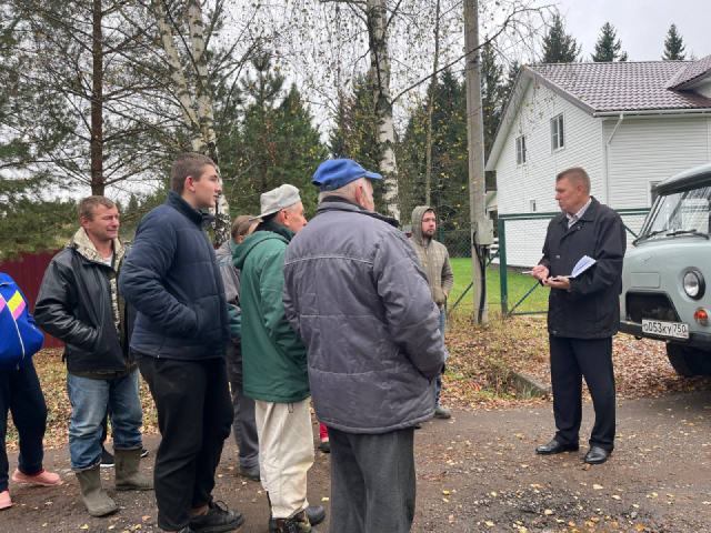 Жители деревни Малое Сытьково вместе с властями проверят качество уборки улиц