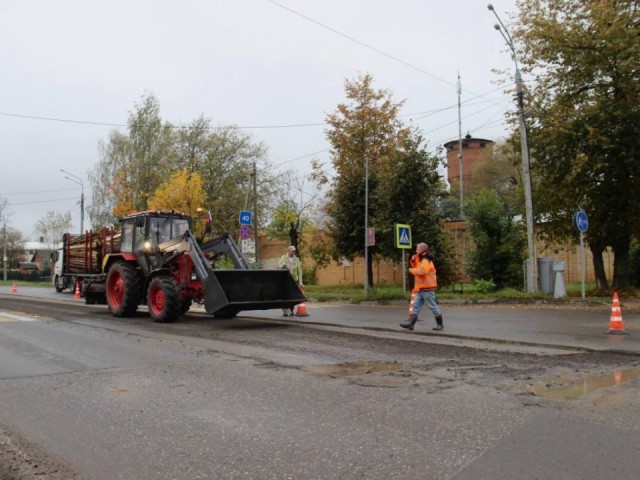 В Шаховской отремонтировали 44 дороги