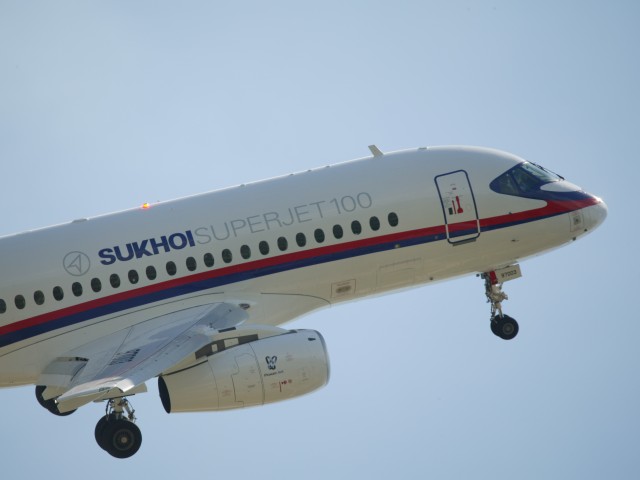 Superjet в Жуковском выставлен на аукцион