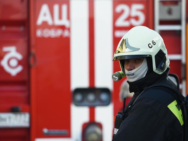 В Белоозерском районе Воскресенска вспыхнул пожар в жилом доме