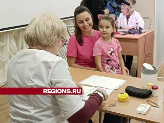 Дошкольники Лобни привели родителей к врачам на диспансеризацию