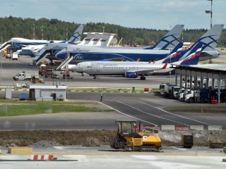 Два пассажирских лайнера задели друг друга в аэропорту Шереметьево