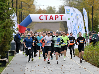 Два рекорда трассы установили спортсмены на полумарафоне в Ступине