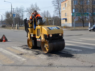 Ямочный ремонт провели на улице Горького по просьбе жителей