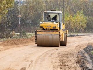 В Подольске начали строить подъездную дорогу к садовому товариществу «Флора»