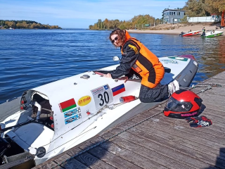 Химчанка привезла серебро с национального фестиваля по водно-моторному спорту