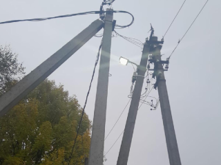 В деревне Большое Сытьково отремонтировали уличное освещение