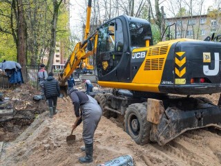 Рекультивация теплосетей на улице Советской в Реутове завершена