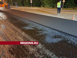 На улице Колхозной в Волоколамске отсыпали обочину