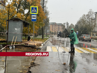 Новая остановка появится на главной улице поселка Шаховская