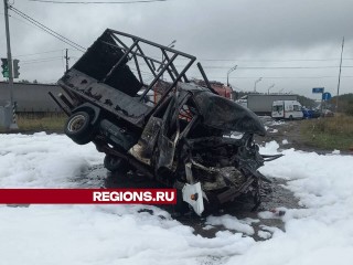 Трагедией закончилось столкновение тягача и грузового автомобиля в Орехово-Зуеве