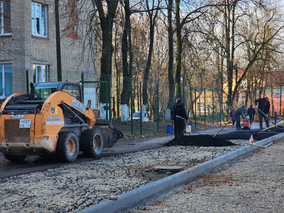 В Подмосковье выполнили план по строительству новых тротуаров